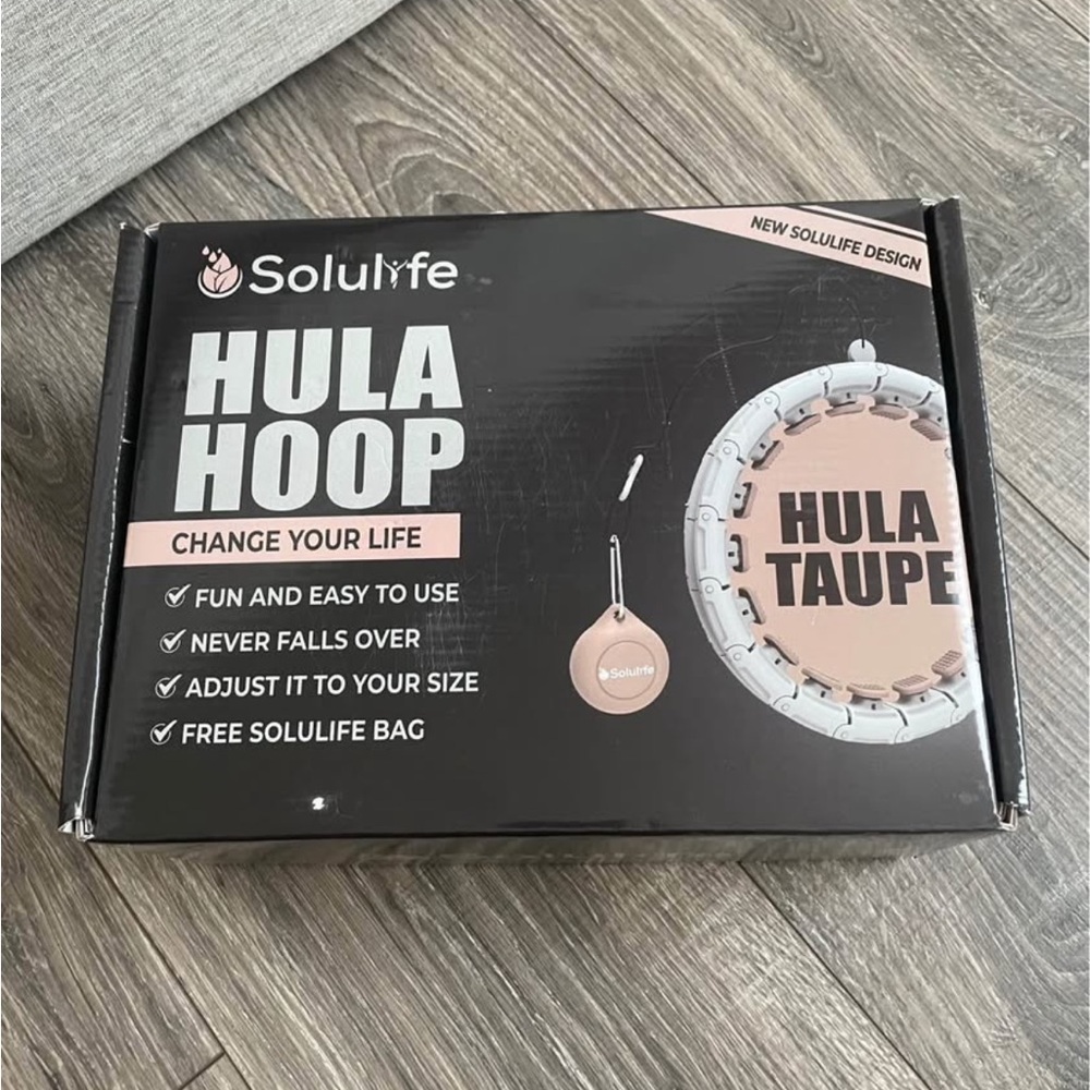 Solulife Hula Hoop - Adjustable Fitness Hoop